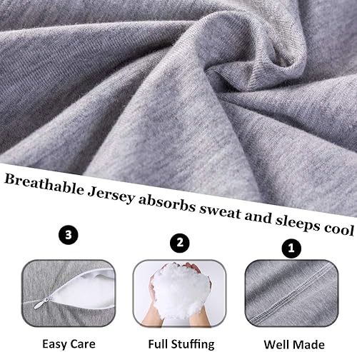 Miniatura 3 de Almohada de embarazo, almohada de cuerpo completo en forma de C para apoyo a la maternidad, almohada para dormir para mujeres embarazadas con funda