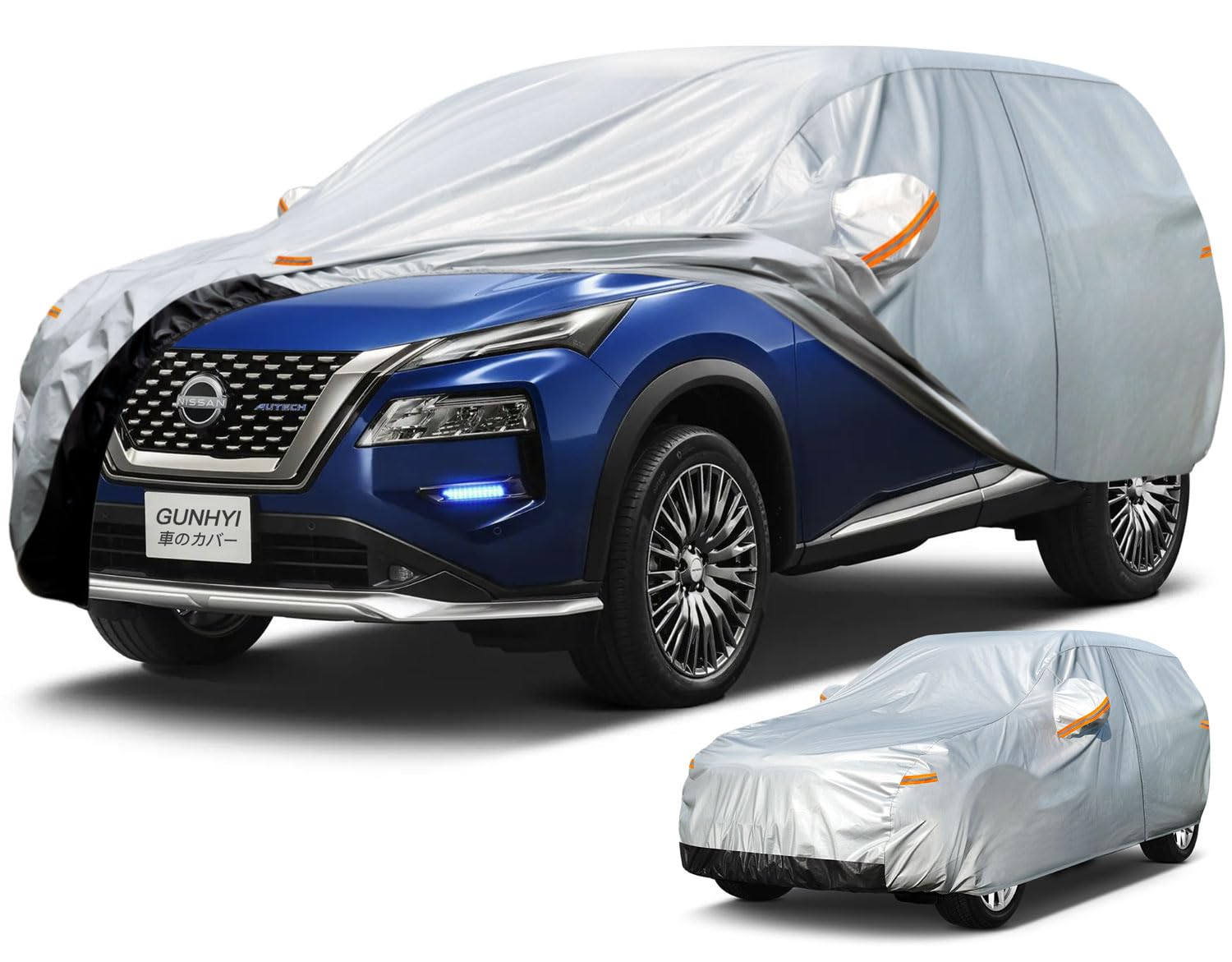 新品 自動車ボディカバー 多層防水防雪防塵/UVカット GUNHYI 裏 Amazon.co.jp: GUNHYI 自動車ボディカバー 多層防水防雪防塵/UVカット