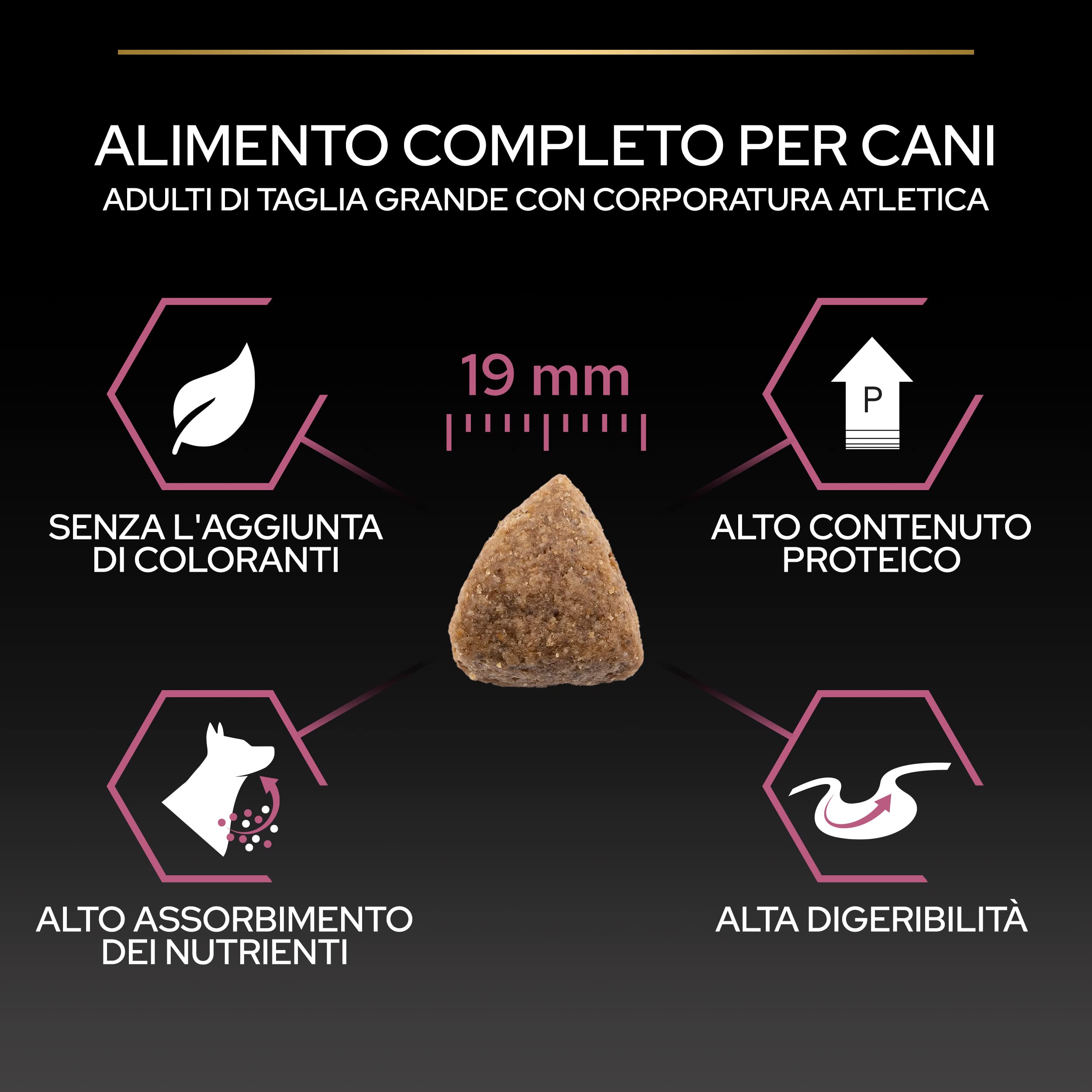 PURINA PRO PLAN Sensitive Skin Large Athletic Crocchette per Cani Adulti con Pesce Sacco da 14kg