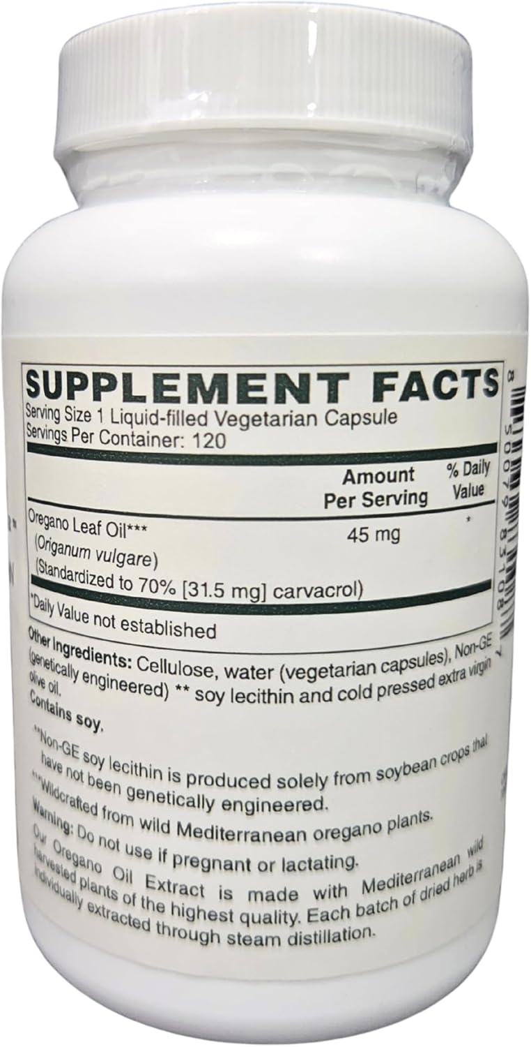 Oil of Oregano by Balterra – Immune Support Herbal Supplement
