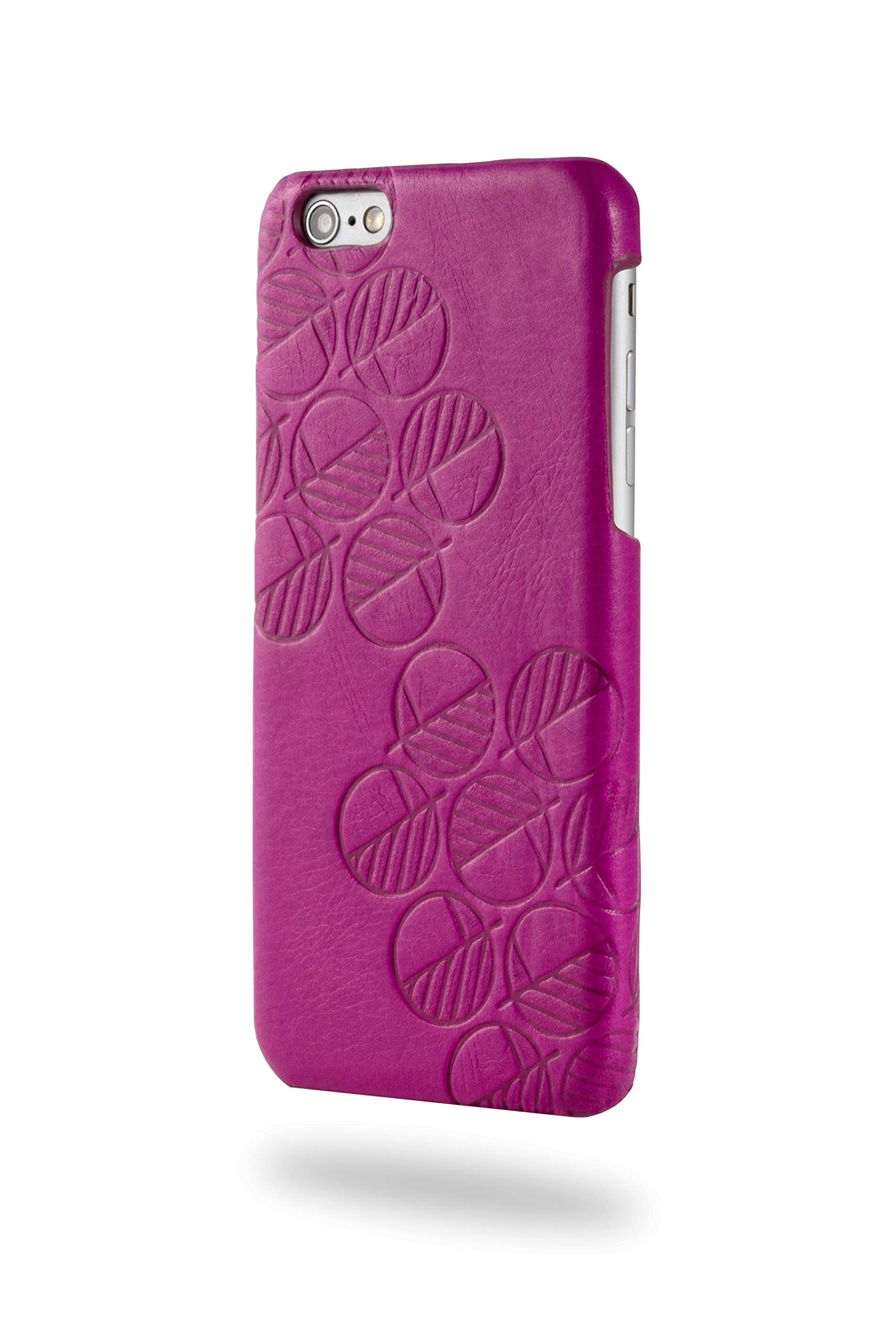 新品 iPhone 8 Leather Case ピンクフクシア SE3 SE2 Original Apple