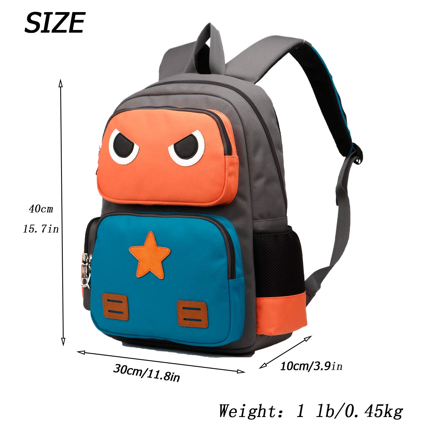 SIVENKE Zaino per Bambini per 5-10 Anni Bambini Zaino Daypack Borsa da Scuola Zaini Zaino Scuola Cartella Ragazzi Ragazze