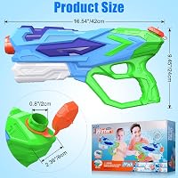 Ancesfun XXL Vízpisztoly 8m Hatótáv 1000ml Kapacitás 4 Darab Szett 6
