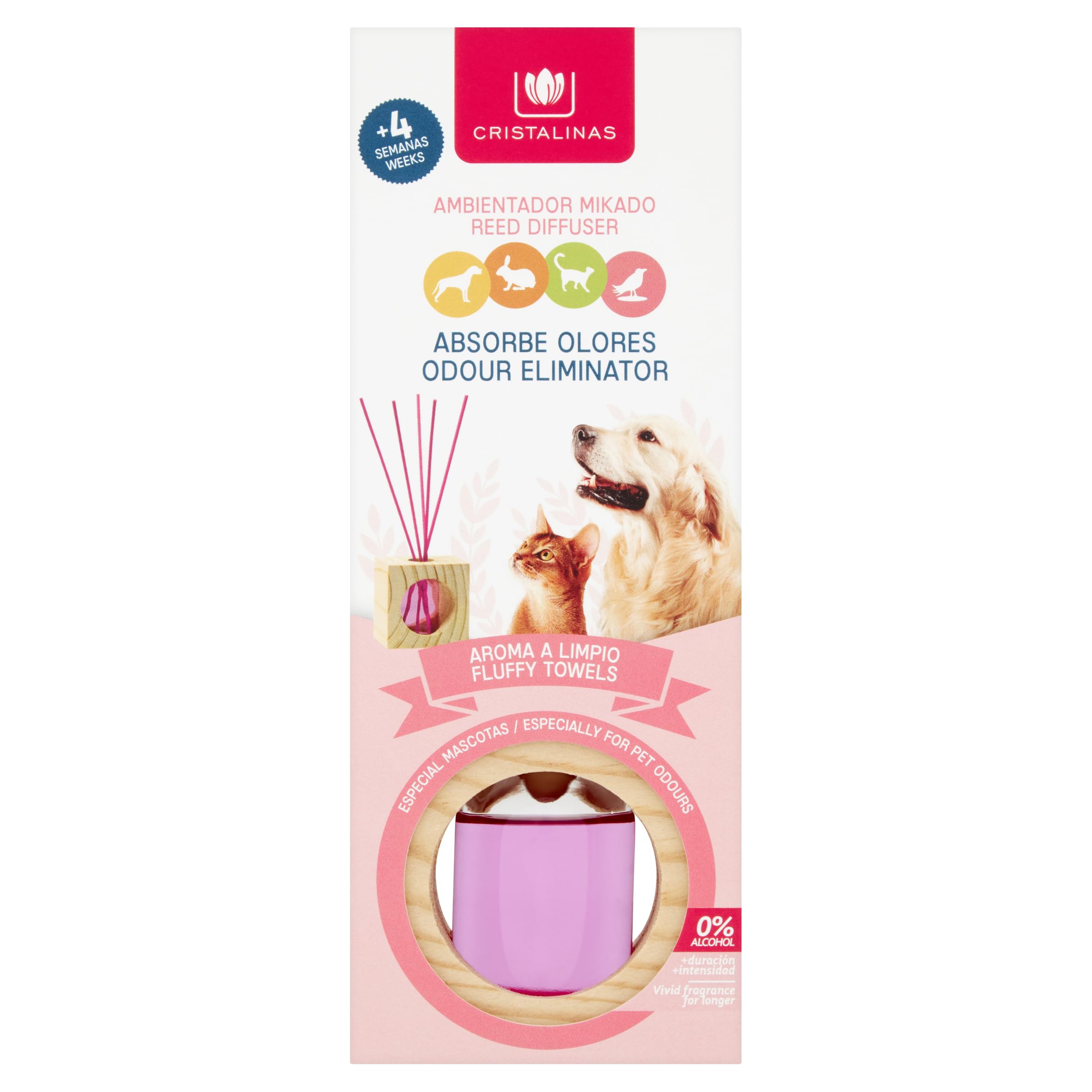 Cristalinas Reed Diffuser, One Size, Blue