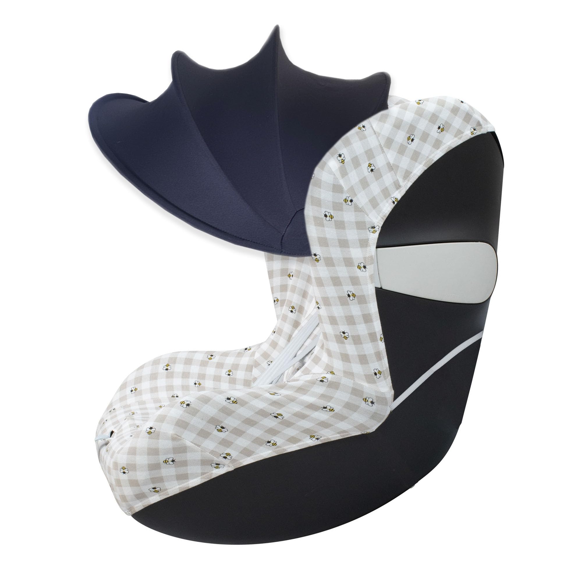 JYOKO Funda Compatible con Cybex Sirona T Cozy, algodón orgánico