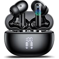 2026 Cuffie Bluetooth 5.4, Auricolari Bluetooth Stereo HiFi Con 4 ENC Microfoni Anti