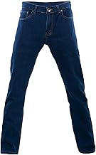 Toocool Men's Fleece Jeans, Classic Fit Winter Heated Pants, Fleece Lined Trousers, Men's Lined Jeans, Classic Fit Winter Jeans H001
