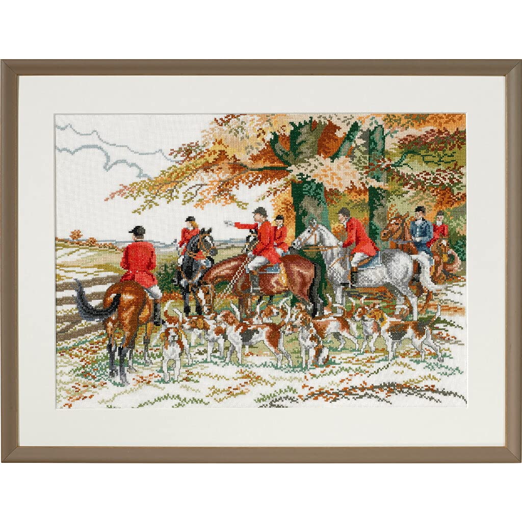 Eva Rosenstand Counted Cross Stitch Kit Hounds