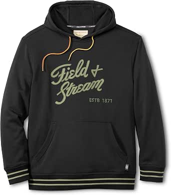 Suéter com capuz French Terry Applique Hoodie Field & Stream Masculino