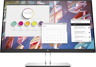🚨 EXTREME: BIT4K Monitor HP E24 G4-24 Inch – IPS FHD 1920 x 1080 Anti-Glare – DiplayPort, HDMI, VGA, USB – Silver Colour – (Certified…