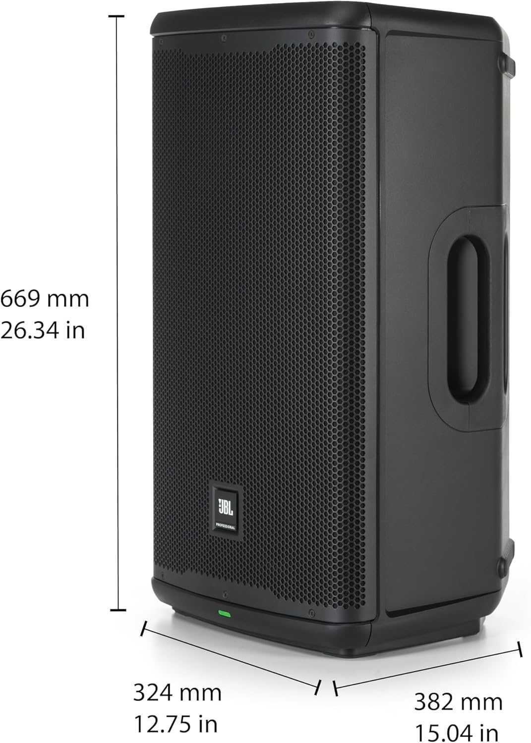 JBL Professional EON712 Powered PA Speaker, Loudspeaker with Bluetooth, 12 inch,1300 Watt, Corded Electric, Black - Image 5