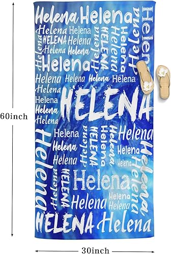 Miniatura 7 de Toallas de playa personalizadas con nombres, toalla de playa personalizada para niños, niñas, niños y adultos, toallas de baño personalizadas para