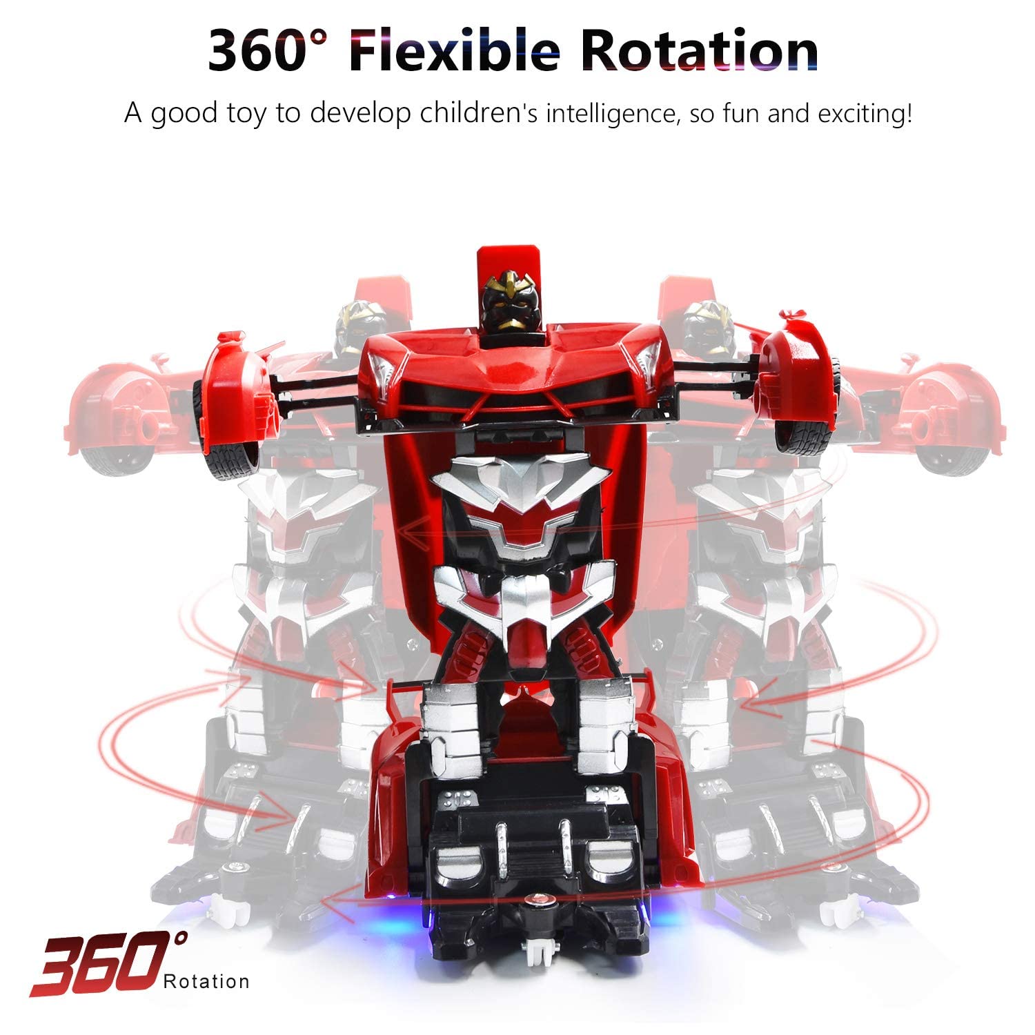 Amazon.co.jp: Zahooy トランスフォーム ラジコンカーロボット 子供用