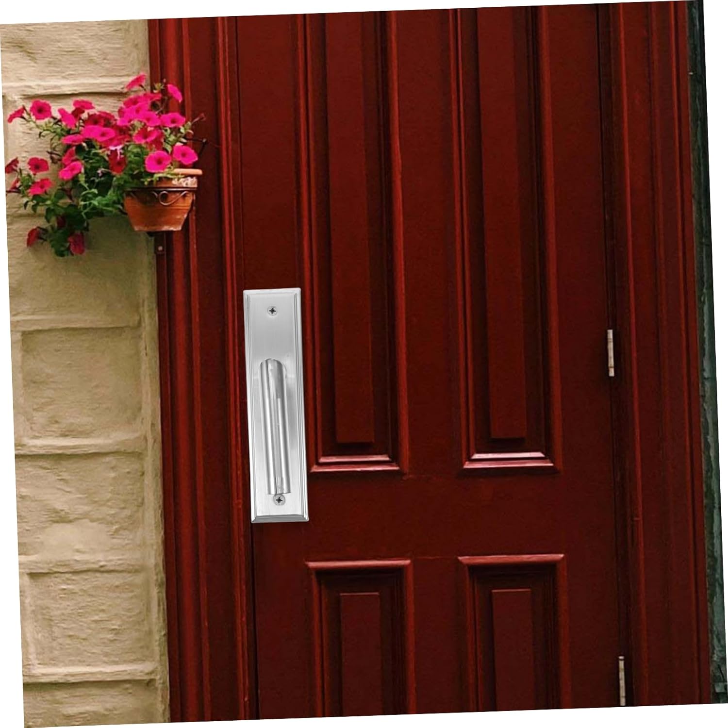 Gadpiparty Door Knobs Interior Stainless Steel Handle Lock Storm Door Lock Set Modern Design Easy Installation Part