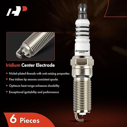 Miniatura 3 de A-Premium Iridium Platinum Bujías compatibles con Ford F-150 2011-2019, Explorer 2013-2019, Transit-150, Transit-250, Transit-350, Transit-350 HD,