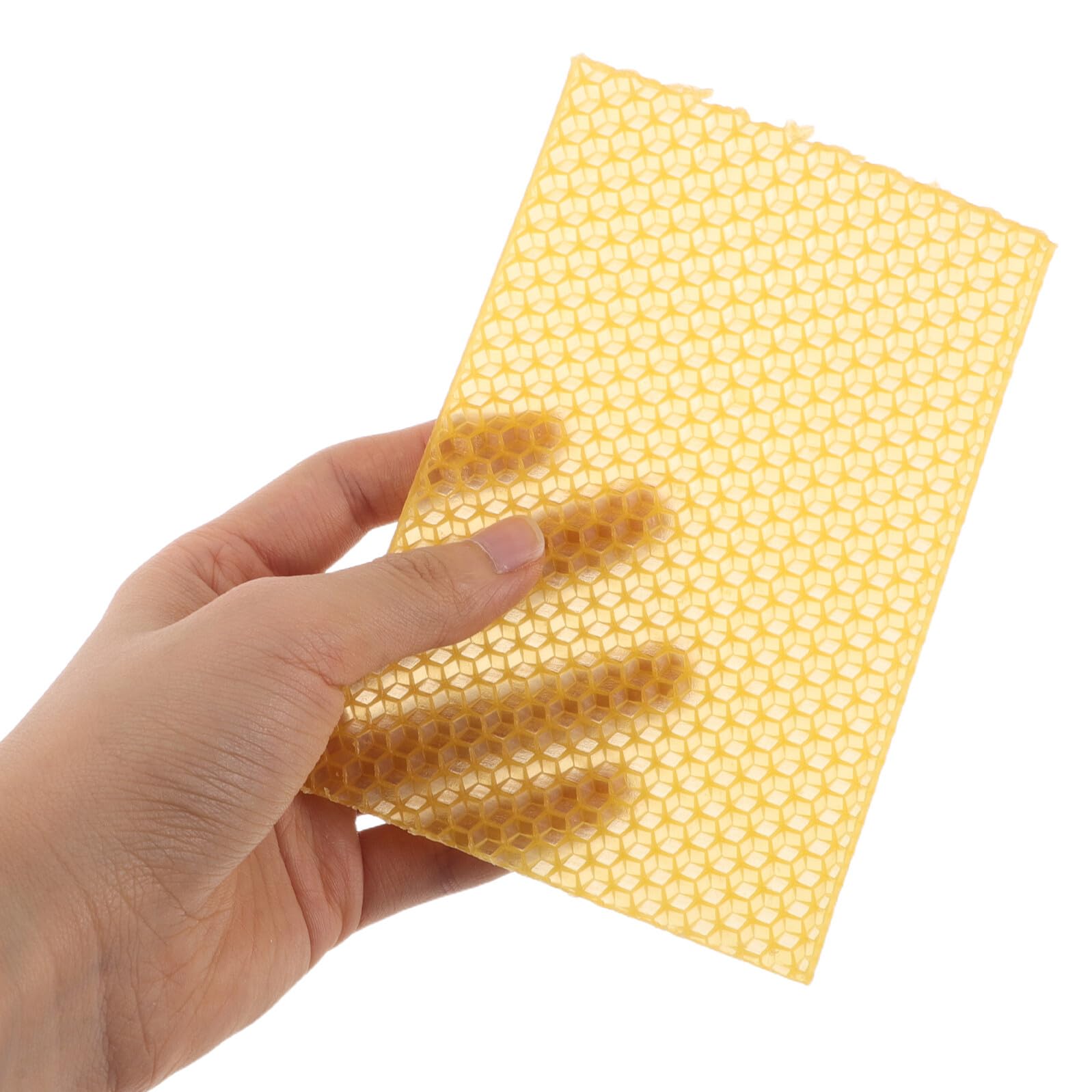 ABOOFAN 30 Stück Teiliges Bienenwachsplatten Kerzenherstellung Flexible Wachsbasis für Imkerei und Diy-kerzenrollen Natürliches Bienenwachs für Gemütliche Beleuchtung und Vielseitige