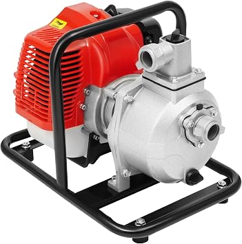 43CC 2 Stroke Gasoline Engine Water Pump, 1 Inch Gas Water Pump