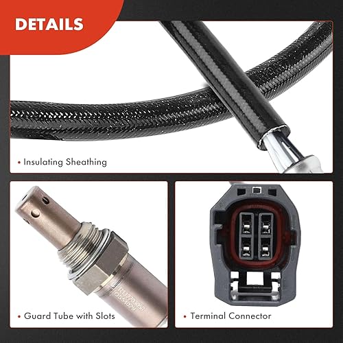 Miniatura 6 de A-Premium Sensor de oxígeno O2 compatible con Mazda 3 2004-2009 L4 2.0L con California-ESV Upstream