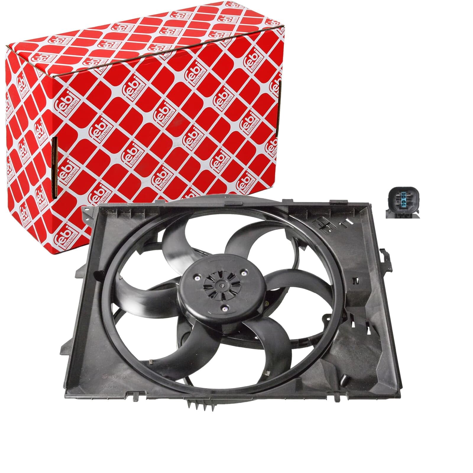 Febi Bilstein Radiator Fan & Shroud Assembly 107256 - OEM Quality for BMW