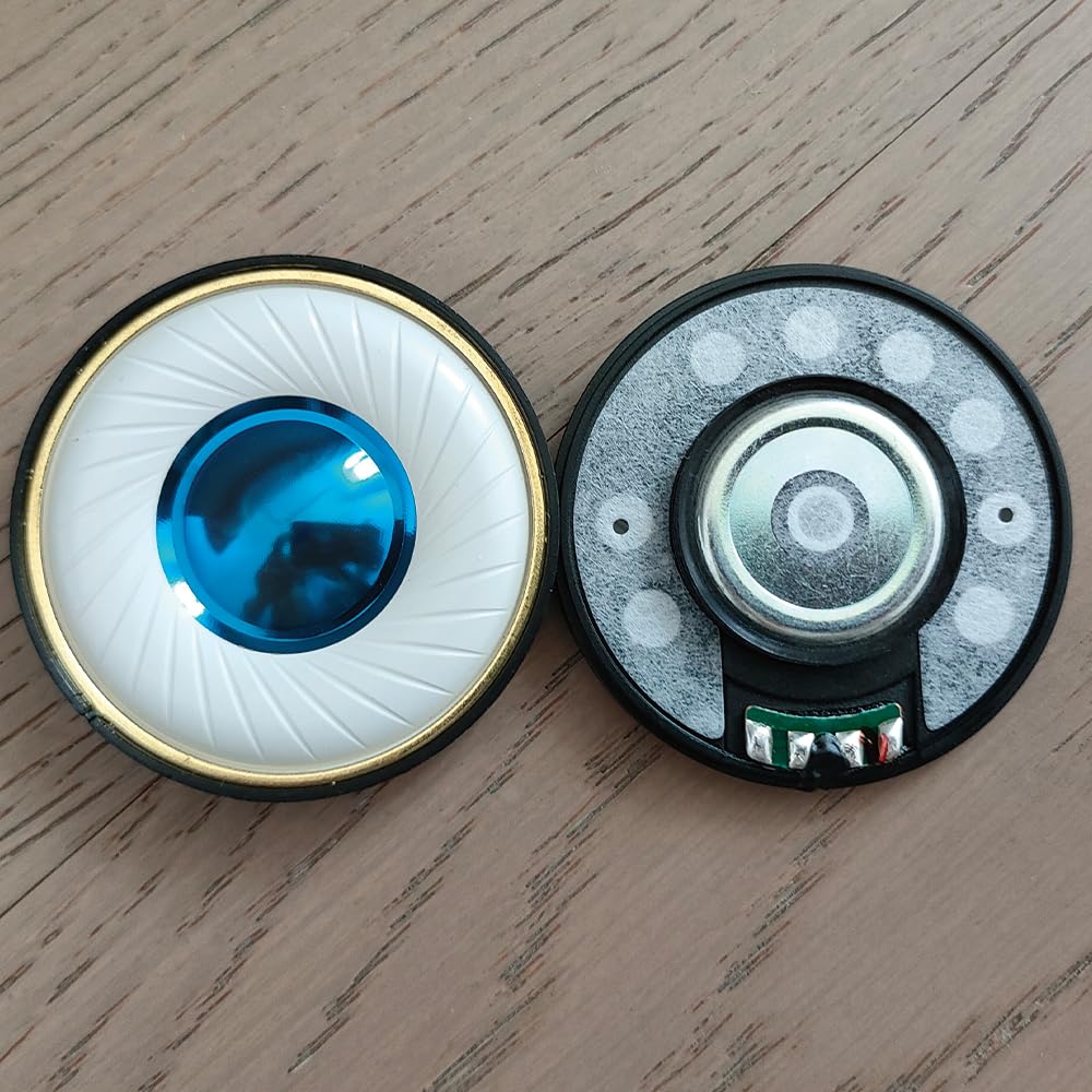 50MM HiFi Headphone Speakers, LCP Composite Beryllium Diaphragm, Large Soundstage, Audiophile Grade (64ohm)