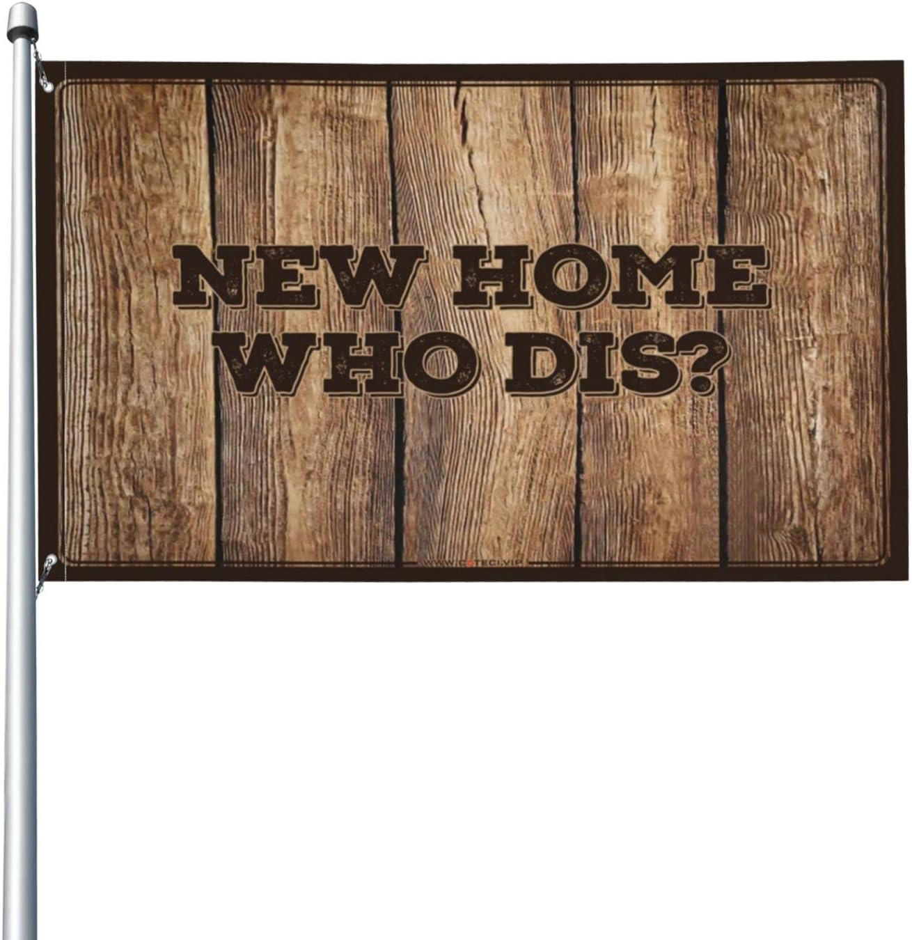 Flag For Room Guys New Home Who Dis Flag Garden Flags Winter Teen Room Decor (Size : 152X244CM)