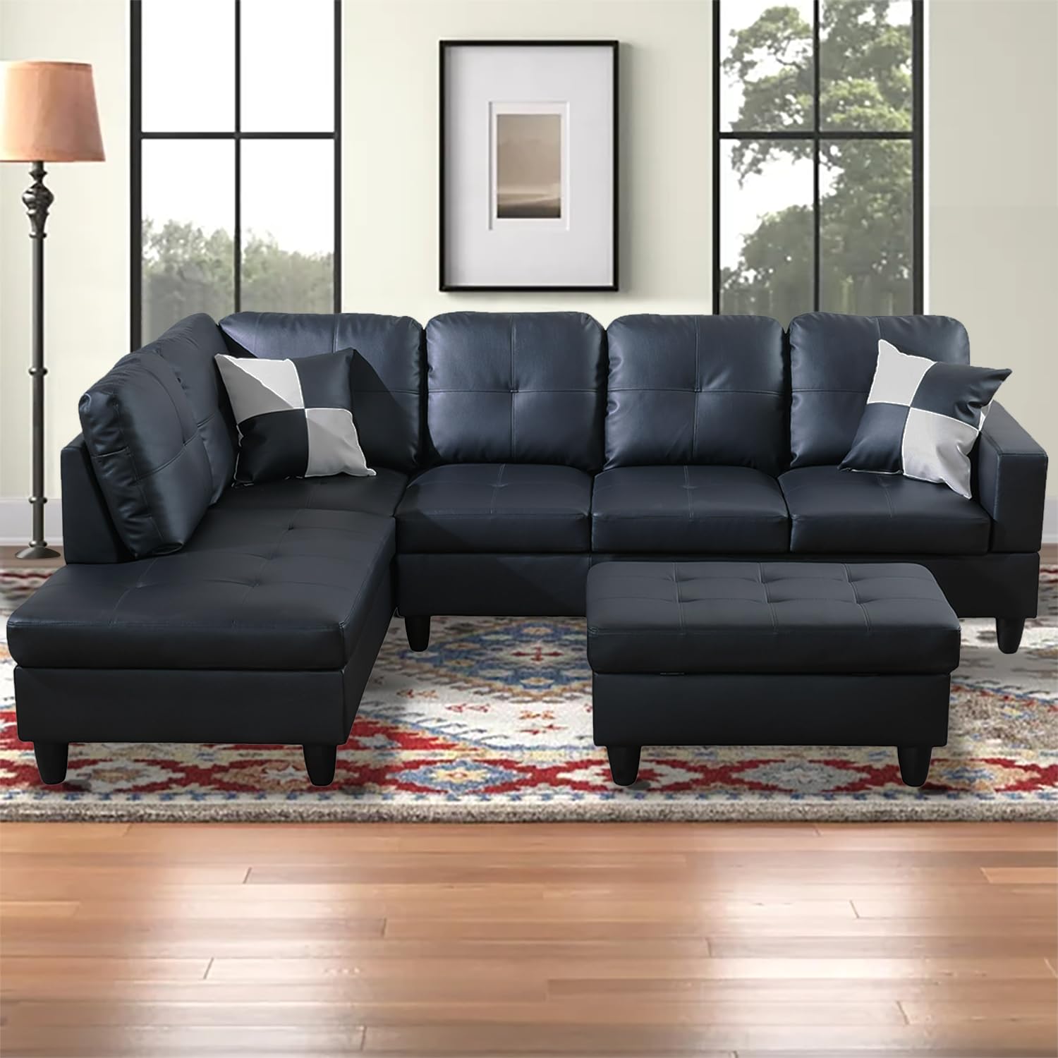 Amazon.com: Caberryne Sectional Couch for Living Room Furniture