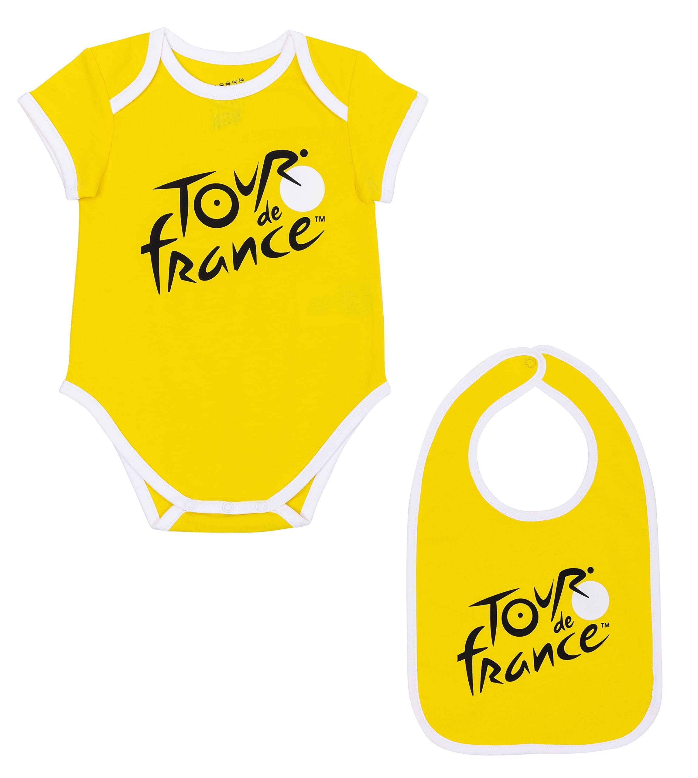 Tour de France Body Babero para bebé Leader – Colección oficial de ciclismo