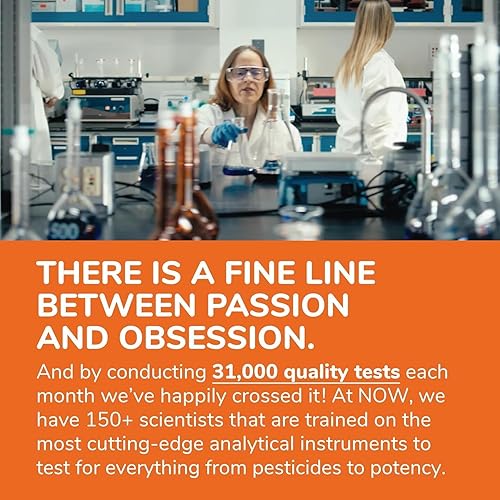 Miniatura 4 de Now Supplements Magnesio 400mg - Función enzimática*, apoyo del sistema nervioso* - Suplemento de magnesio para hombres y mujeres, 360 cápsulas