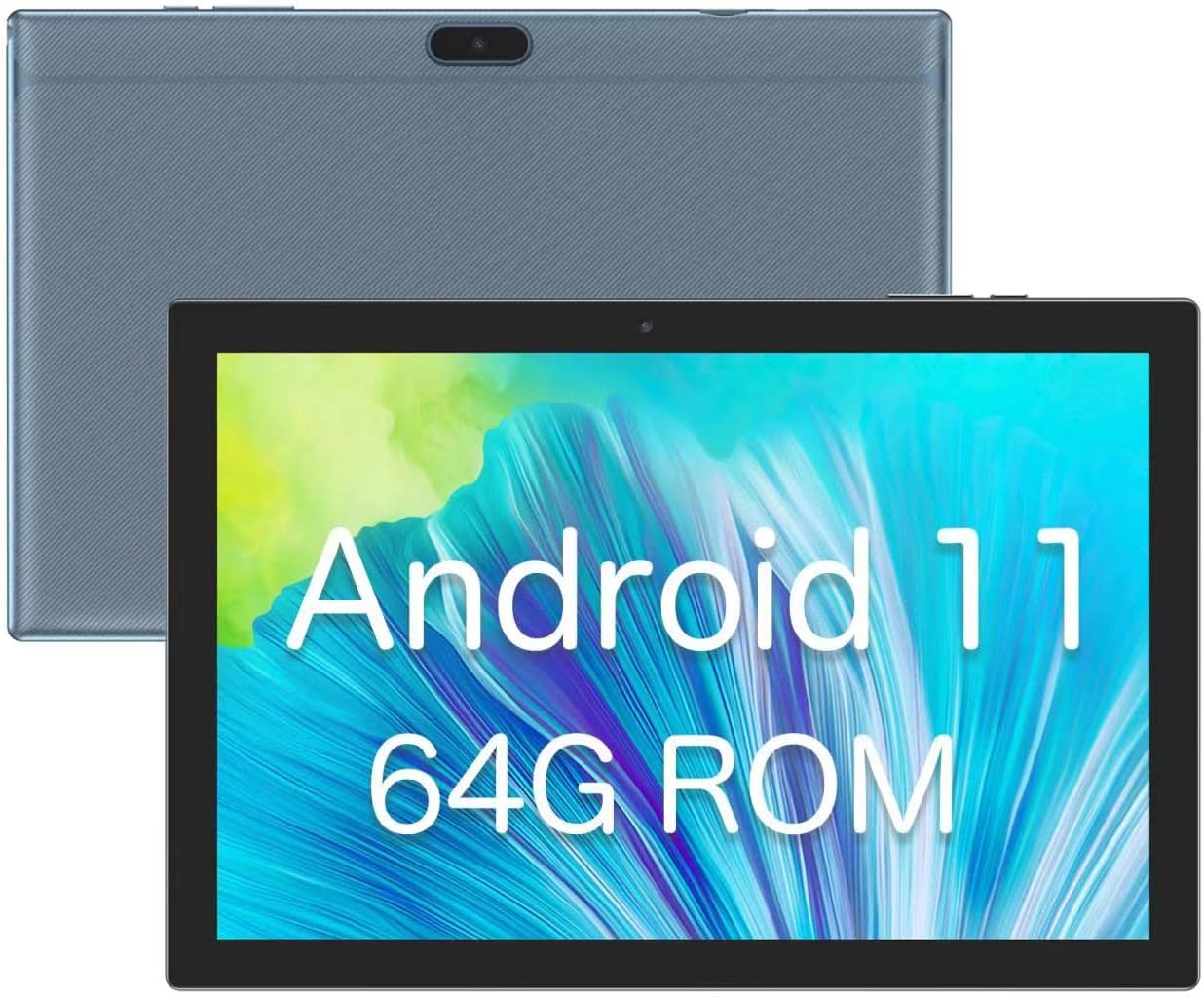 Tablet 64GB 10 Inch Tablet, Android 11 Tablets, 6000mAh Battery Quad