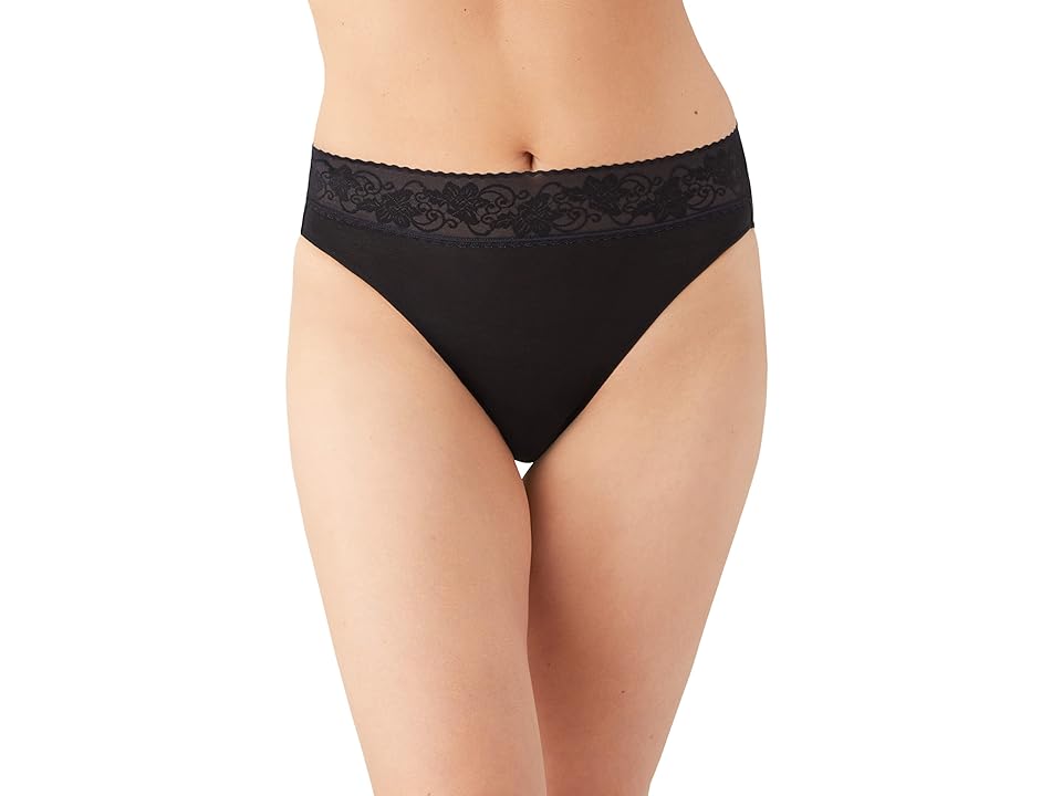 Wacoal Comfort Touch Hi Cut (Black (Basic)) Women's Underwear INTERNATIONAL SHIPPING