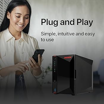 Amazon.com: Asustor AS5402T, 2 Bay NAS, Intel Quad-Core 2.0