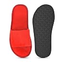 Star FishWomen's (1702) |Extra Super Soft Comfortable Slippers |Red Casual Slides Slippers 8 UK gallery image