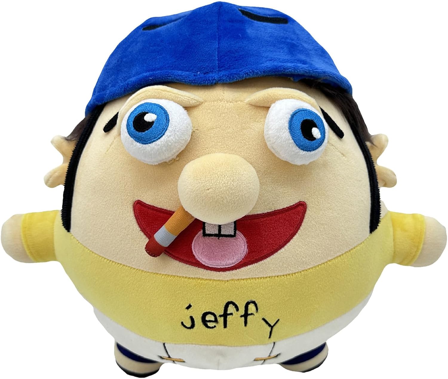 Thicc Jeffy Plush Toy, 28CM Jeffy Puppet Plushies Dolls, Cartoon Thicc