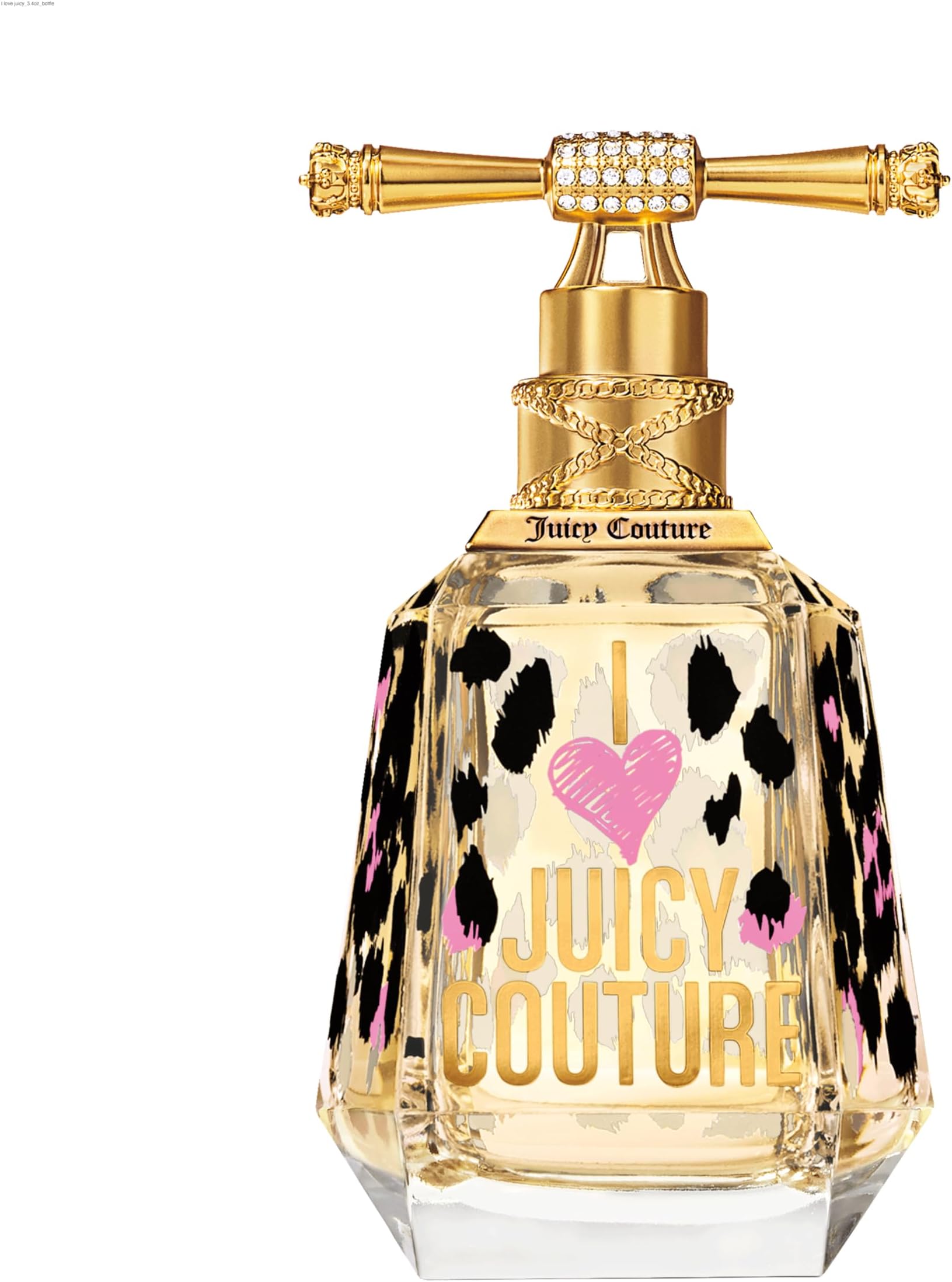I Love Juicy Couture Eau De Parfum, Women's Perfume with Notes of Candy Apple, Tiger Lily & Patchouli - Fruity & Floral Perfume for Women, EDP Spray, 3.4 fl oz
