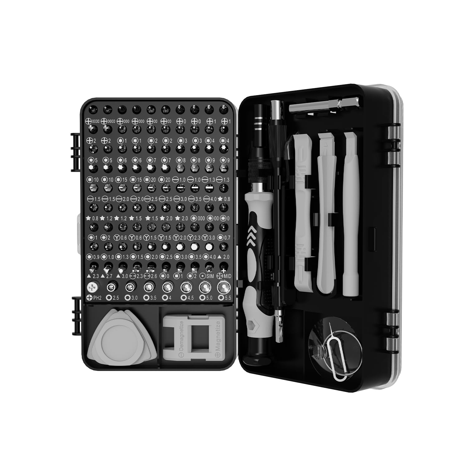Precision Screwdriver Set, 115-in-1 Mini Screwdriver Set with Magnetic Bits, Mini Tool Box for Electronics, Watch Repair Kit, Eyeglass Repair