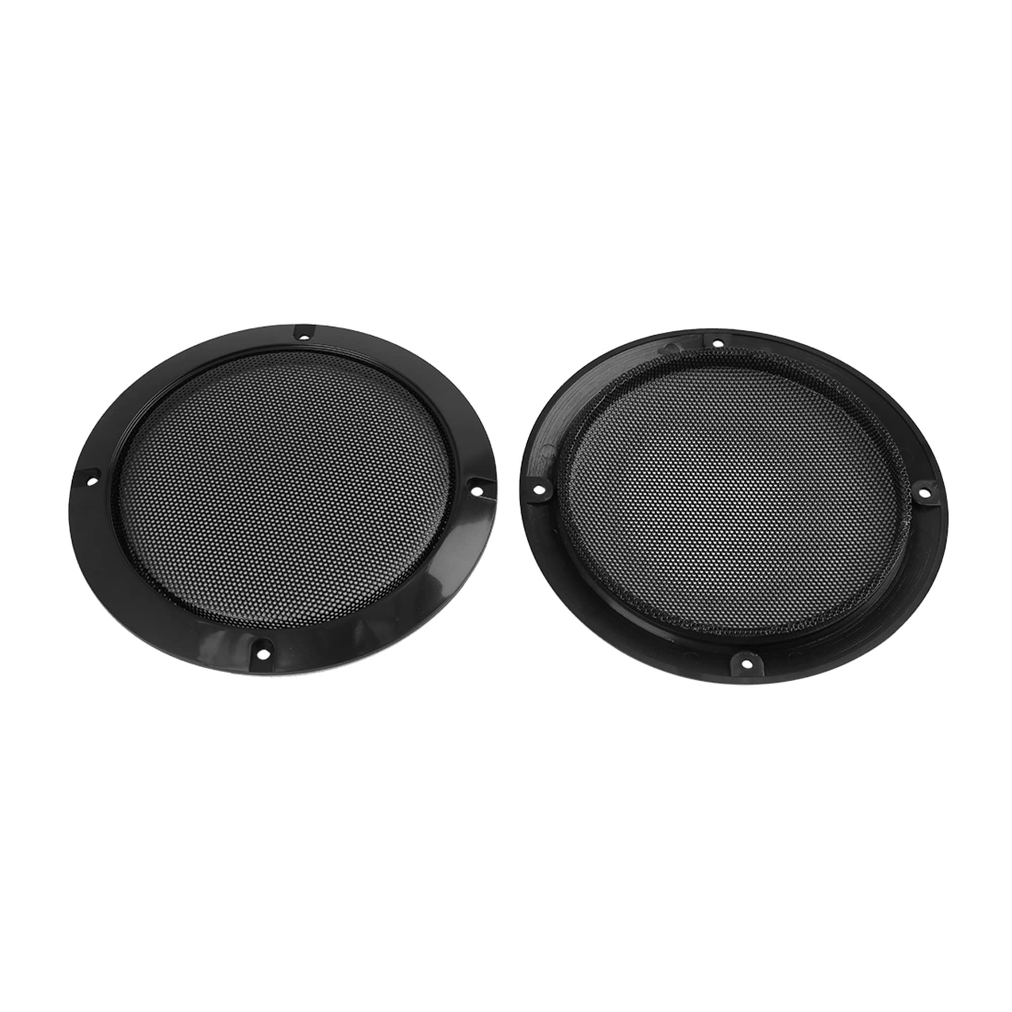 Housses De Protection En Maille Pour Haut-parleurs Voiture - Lot De 2, Diamètre 15 Cm, Métal Et Plastique, Installation Facile