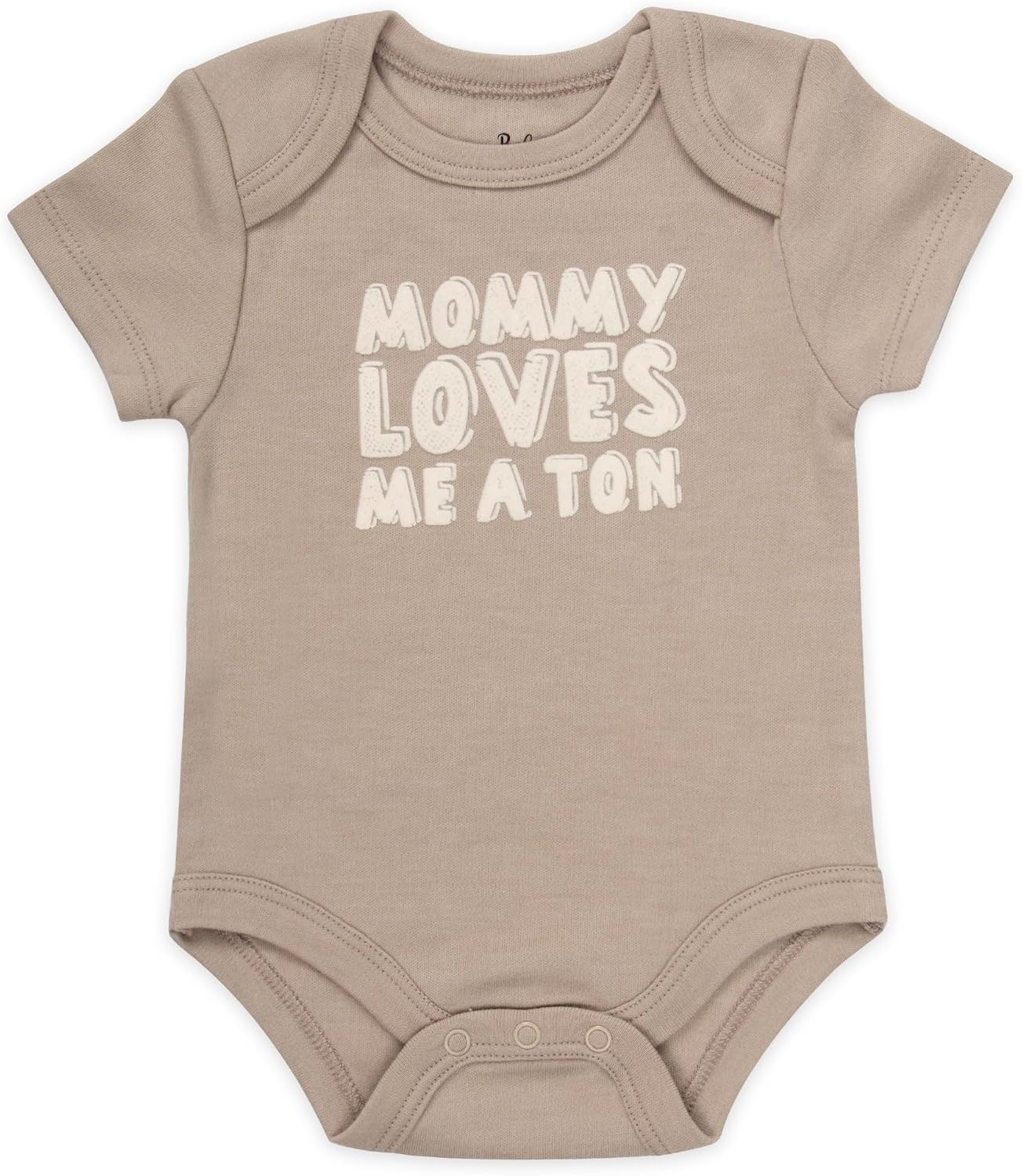 Baby Essentials 6 Pack Bodysuit Set, Baby Boy 6 Piece Newborn Outfit Set, Button Closure, Short Sleeve image 2