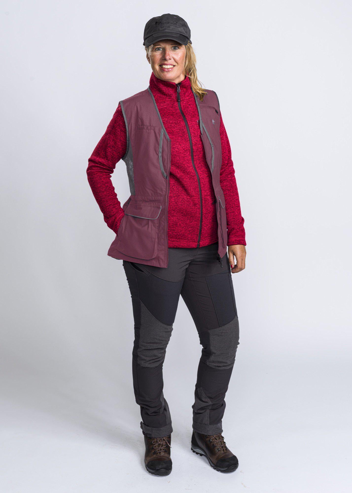 Pinewood Damen Hundesport 2.0 Weste - Weste Damen Outdoor - mit Experten entwickelt - mit vielen praktischen Taschen und funktionellen Details - langlebig und robust
