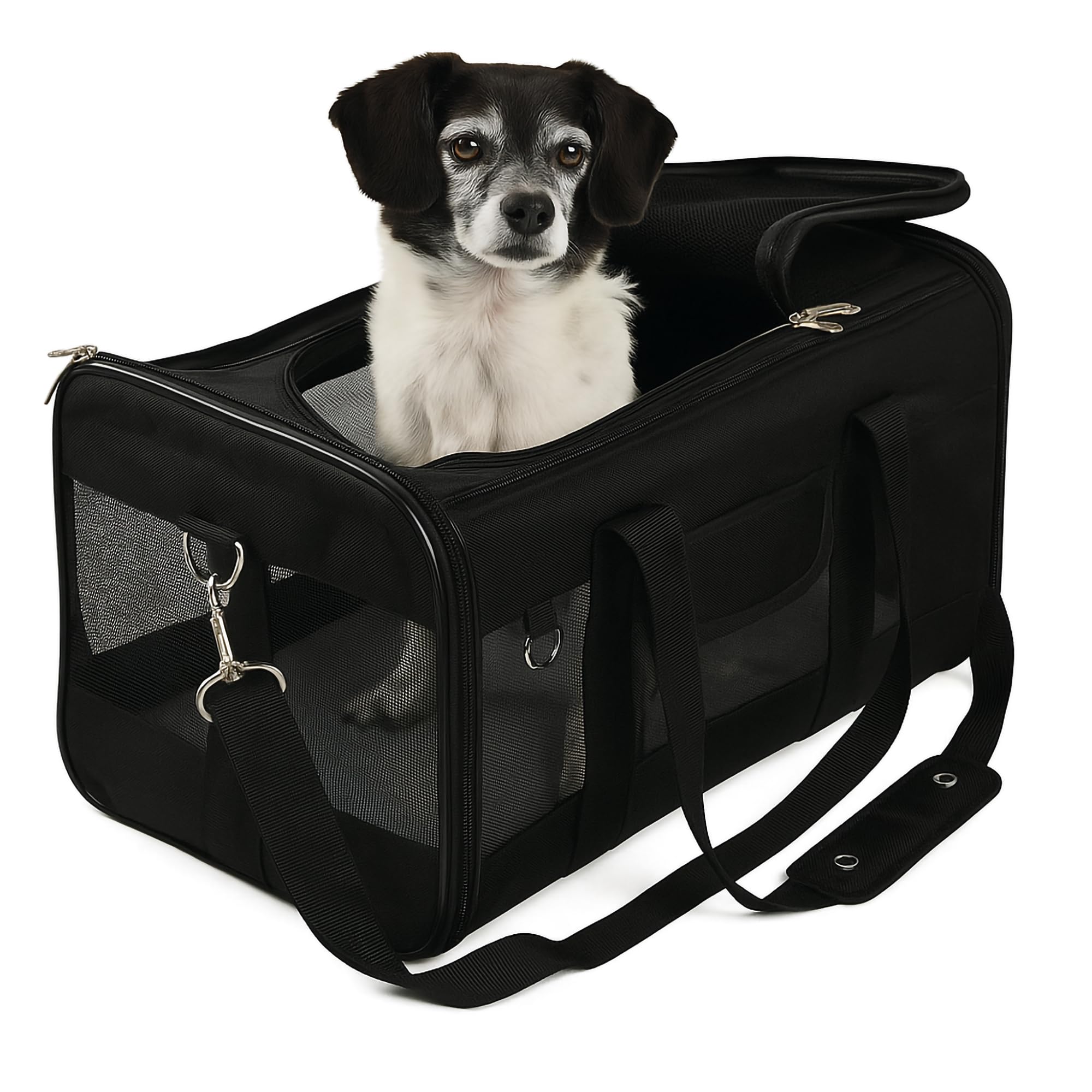 Sherpa Original Deluxe Pet Carrier, Large, Black