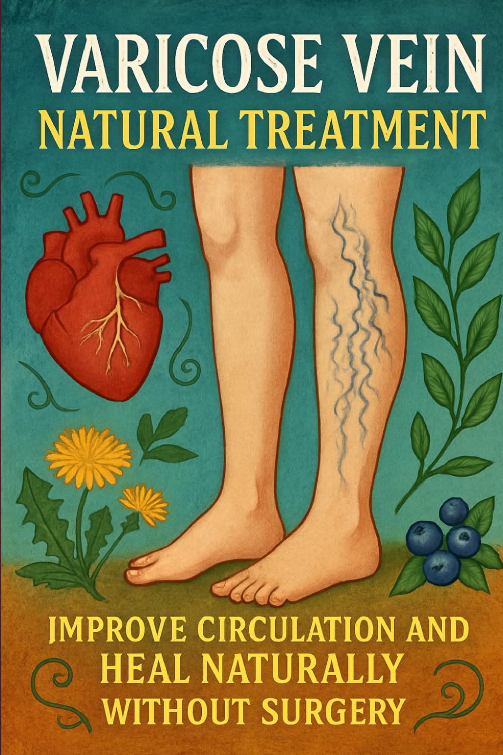 Varicose Vein Natural Treatment: Improve Circulation and Heal Naturally Without Surgery