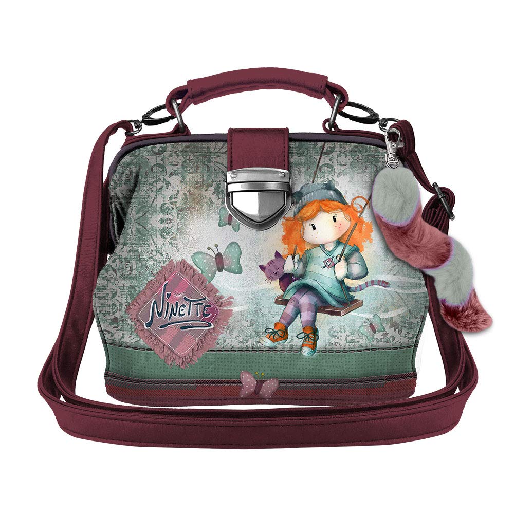 Forever NinetteSwing-Doctor Shoulder Bag, Multicolour, 20 x 16 cm