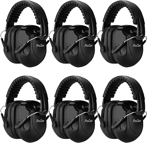 Vista 27 de ProCase Orejeras con reducción de ruido, protección auditiva a prueba de sonido, Auriculares con cancelación de ruido NRR 28 dB para adultos y niños