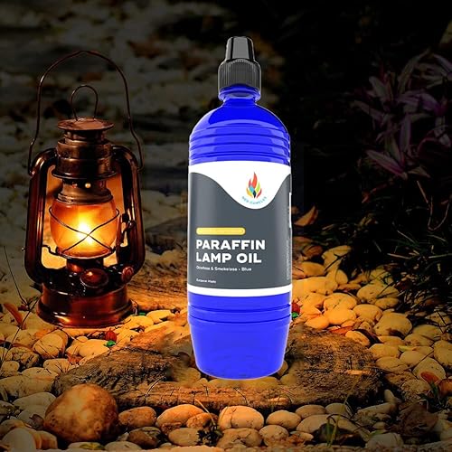 Miniatura 13 de The Dreidel Company Aceite líquido para lámpara de parafina, medio litro (16.9 fl oz), sin humo, inodoro, combustible ultra limpio