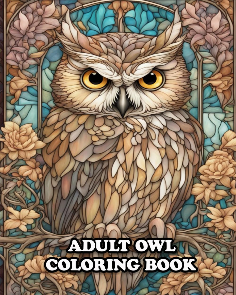 Adult Owl Coloring Book: For Stress Relieving in Amazing Owl Coloring World