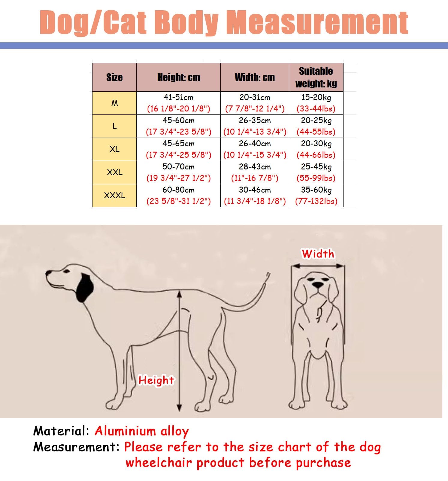 Amazon.com: Dog Wheelchair Mobility Aids Wheelchairs for Back Legs