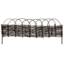 MGP Woven Willow Edging with Arc Top 16" H x 47" L 2 Pack