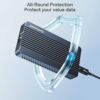 Amazon.com: ANYOYO 40Gbps M.2 NVMe SSD Enclosure Tool Free