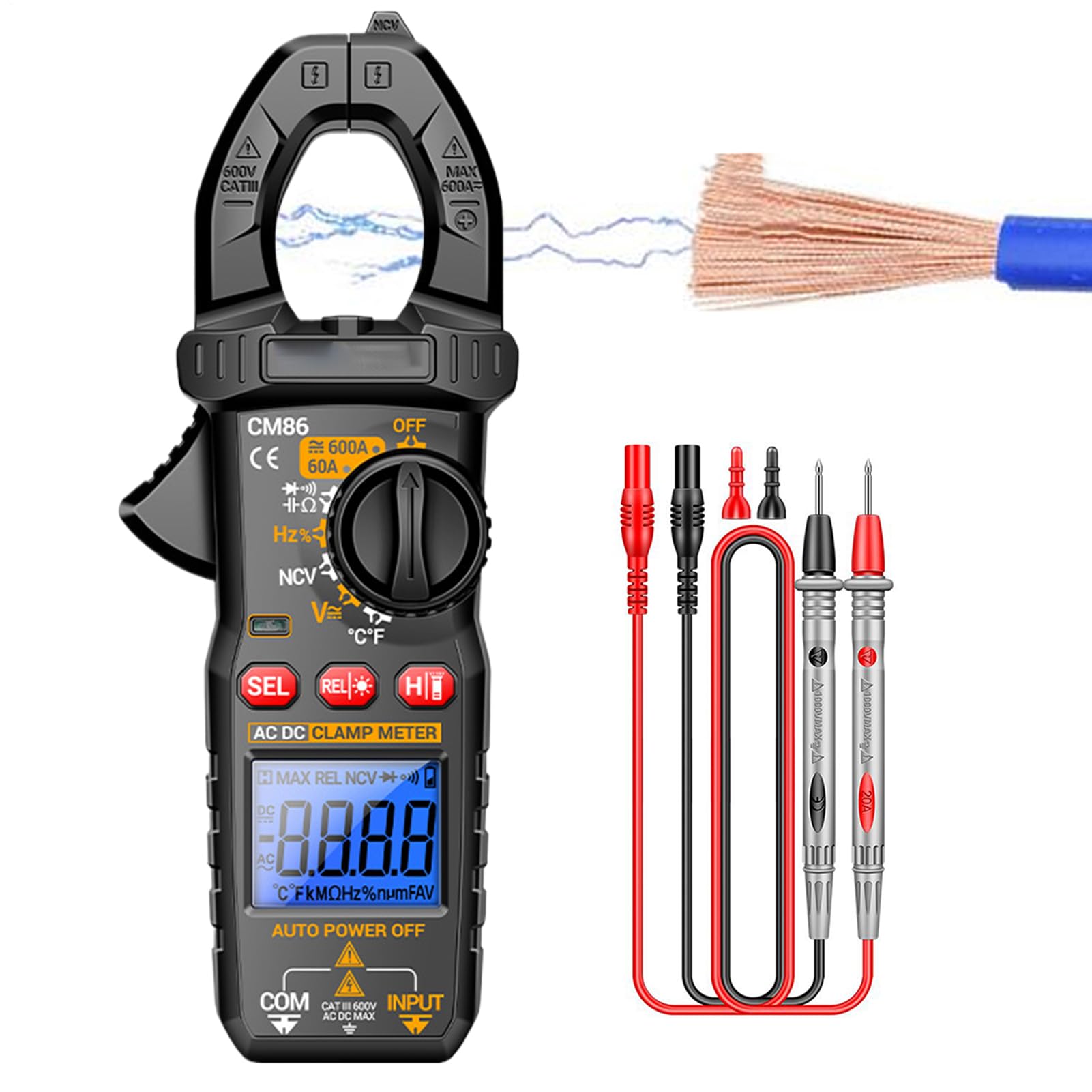 Pinza multimetro Tester di Tensione