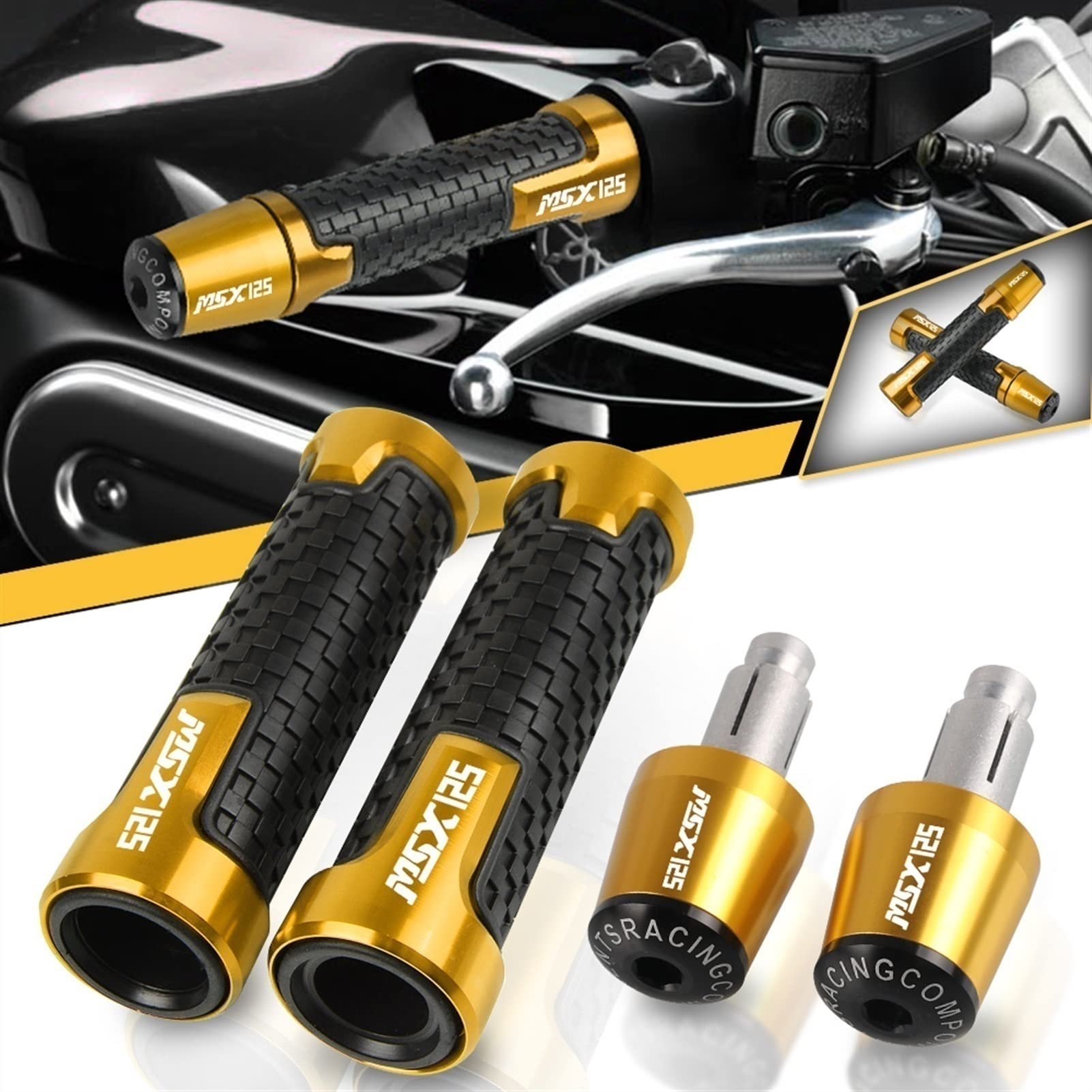 Puños De Manillar Para Honda X-ADV 750/1000/300 2017-2019 | Accesorio Moto Agarre Mejorado