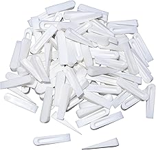 AERZETIX - C54964 - Set of 100 Wedges/Corners/Heels for Tile Leveling and Tiles 26 mm - Bathroom/Kitchen/Living Room/Patio/Toilet - Plastic